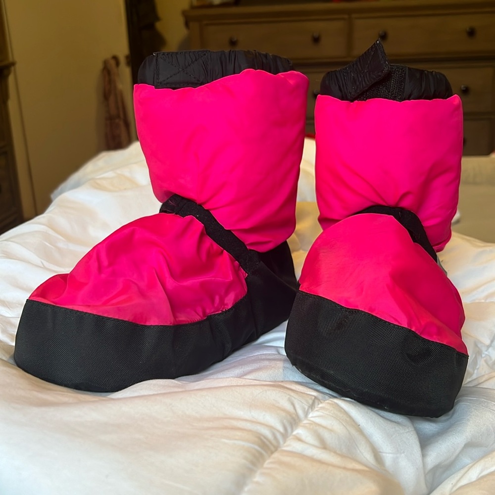 Bloch warm up booties size small adult